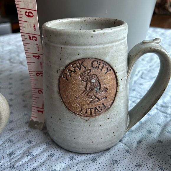 Clay Pen Pottery Park City Utah Coffee Mug, Soup Mug, Beer Mug - Picture 4 of 10